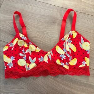 Free People Mari Cherry Combo Bralette